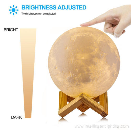 LED Moon light touch control lamp